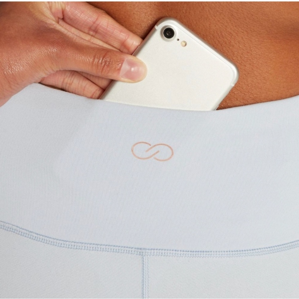 Calia essential high rise bike short in halogen blue